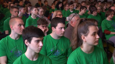 В Івано-Франківському спортивному ліцеї проходить Всеукраїнська олімпіада з фізики В Івано-Франківському спортивному ліцеї проходить Всеукраїнська олімпіада з фізики
