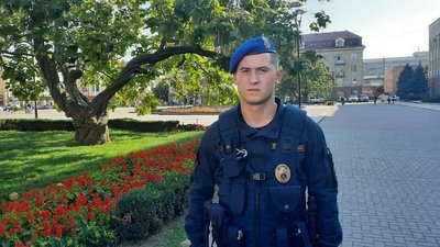 "Не уявляю свого життя без щоденних тренувань". Нацгвардієць з Кропивницького
