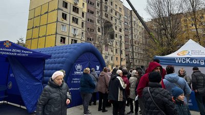 атака по Дніпру, удар по багатоповерхівці