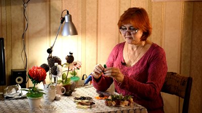 Полтавка Галина Зайцева змінила військову службу на творчість