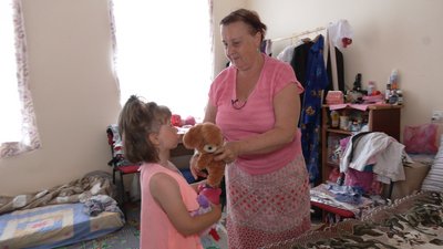 Колишня жителька Донеччини Ольга Оленіченко облаштувала прихисток для переселенців у Франківську