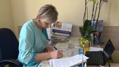 Лікарка Наталія Качунь Лікарка Наталія Качунь