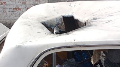 Удар російського FPV-дрона по автівці у прифронтовому Біленькому