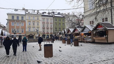 У Львові цьогоріч на новорічно-різдвяні свята очікують 200 тисяч туристів У Львові цьогоріч на новорічно-різдвяні свята очікують 200 тисяч туристів