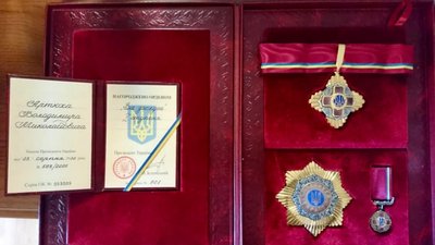 Вінничанина нагородили орденом "За заслуги"