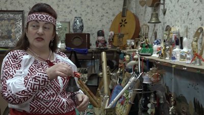Житомирянка Ганна Івченко зібрала понад 100 різних музичних інструментів Житомирянка Ганна Івченко зібрала понад 100 різних музичних інструментів