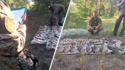 На Черкащині браконьєр наловив риби майже на сім тисяч гривень