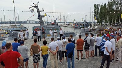 У Миколаєві розпочались урочистості з нагоди Дня Військово-Морських Сил У Миколаєві розпочались урочистості з нагоди Дня Військово-Морських Сил