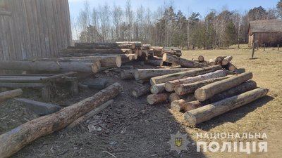 На Житомирщині на фермі виявили нелегальну лісопильню На Житомирщині на фермі виявили нелегальну лісопильню