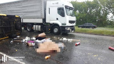 На Полтавщині в аварії загинув поліцейський