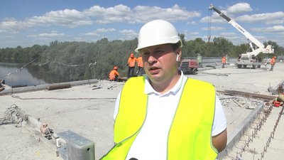 Начальник будівництва Олександр Кусик Начальник будівництва Олександр Кусик