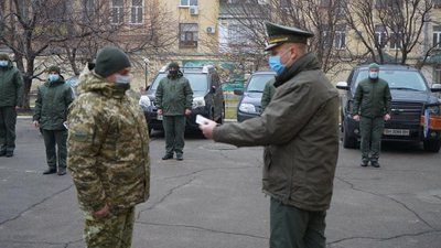 Прикордонника Херсонського загону нагородили відзнакою МВС України