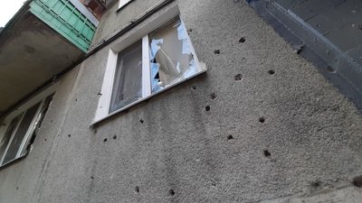 Харків під обстрілом РФ: поранені двоє людей на Салтівці Харків під обстрілом РФ: поранені двоє людей на Салтівці