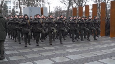 У Харкові майже півсотні нацгвардійців склали присягу