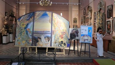 У Франківську донецькі художники відкрили виставку У Франківську донецькі художники відкрили виставку