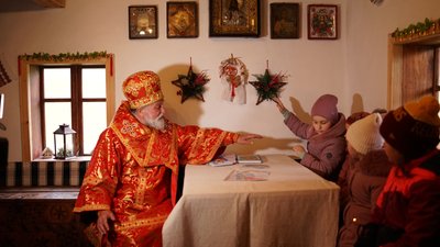 Резиденція Святого Миколая у музеї просто неба в Чернівцях 2024