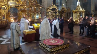 У Житомирі провели в останню путь військових Андрія Степчука та Дмитра Балабанова У Житомирі провели в останню путь військових Андрія Степчука та Дмитра Балабанова