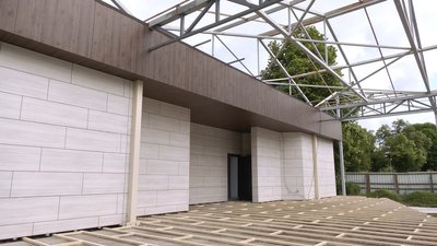 У Решетилівці будують літній кінотеатр У Решетилівці будують літній кінотеатр