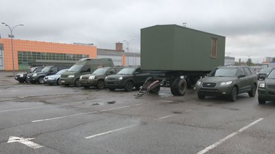 Мобільна лазня і пральня: черкаським захисникам передали десять автомобілів Мобільна лазня і пральня: черкаським захисникам передали десять автомобілів