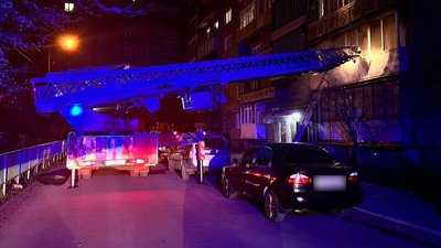 У Франківську рятувальники загасили пожежу