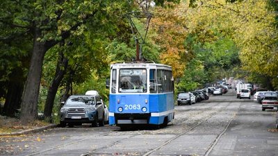 Як курсує трамвай № 3 в Миколаєві