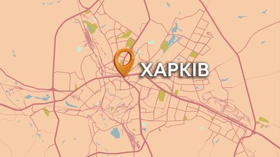 Харків на мапі