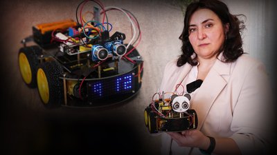 "Більше, ніж просто фізика". Як на Калущині вчителька з учнями виготовляє дрони для військових