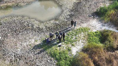 На озері Синє проводять геологічну розвідку