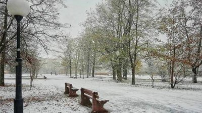 У трьох районах Кіровоградщини випало до 5 сантиметрів снігу