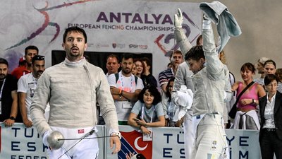 Збірна України — віцечемпіон Європи з фехтування у чоловічій шаблі