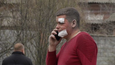Російські військові обстріляли центр Слов'янська ракетами "С-300", 27 березня 2023 Російські військові обстріляли центр Слов'янська ракетами "С-300", 27 березня 2023