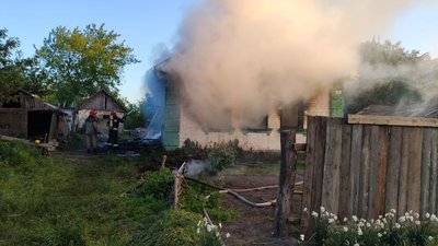В пожежі на Чернігівщині загинули двоє дітей