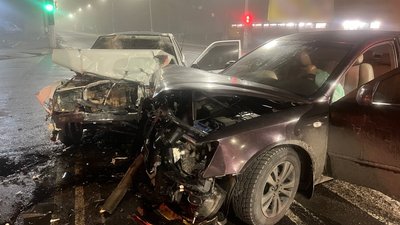 ДТП у Кременчуці на Полтавщині 22 грудня, де травмувались четверо людей