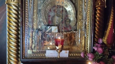 У Свято-Василівському соборі в Овручі розміщена ікона російського царя Миколи II У Свято-Василівському соборі в Овручі розміщена ікона російського царя Миколи II