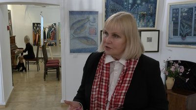 Завідувачка художнього музею Зоя Навроцька Завідувачка художнього музею Зоя Навроцька