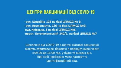 Вакцинальна кампанія на Миколаївщині. За добу проти COVID-19 щепили 1868 людей Вакцинальна кампанія на Миколаївщині. За добу проти COVID-19 щепили 1868 людей