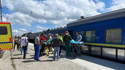 До Львова евакуаційним потягом доправили 19 людей зі Сходу України