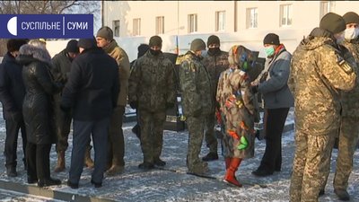 "Ми знали, куди йшли". У Сумах вшанували кіборгів "Ми знали, куди йшли". У Сумах вшанували кіборгів