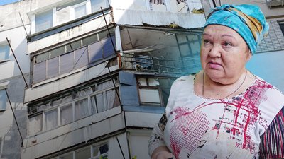Херсон, обстріли, балкони, вікна, багатоповерхівка, дрон