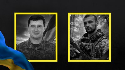 Загиблі військові Олександр Нікітін і Михайло Кишлали