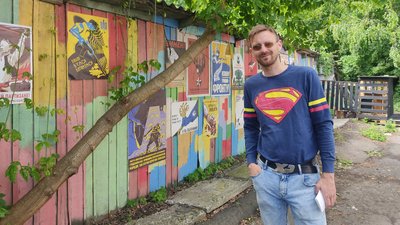 У Житомирі відкрили виставку патріотичного плакату Dennis Litvinoff У Житомирі відкрили виставку патріотичного плакату Dennis Litvinoff