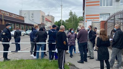 У Полтаві протестували біля "Полтавагазу"