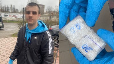 У Хмельницькому затримали молодика з великою кількістю амфетаміну