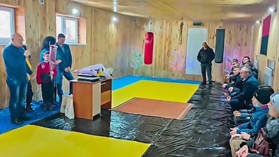 У Помічній на Кіровоградщині відкрили безкоштовний спортклуб