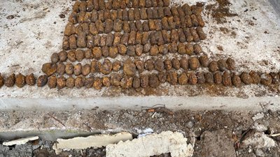 В Івано-Франківську надзвичайники знайшли 150 вибухівок часів Першої світової війни