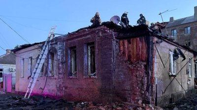 "Шахед" вдарив поруч з будинком у Холодногірському районі Харкова 9 червня