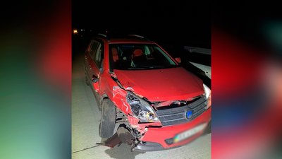 На Полтавщині під час аварії травмувалася пасажирка