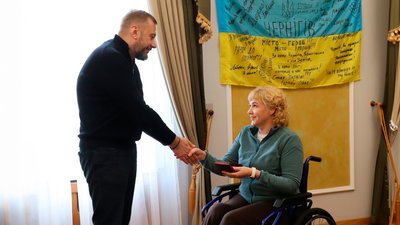 Орден "За мужність" ІІІ ступеня отримала медсестра з Чернігівського госпіталю