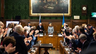 Олена Зеленська виступила перед парламентом Великої Британії