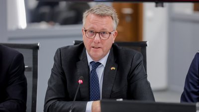 Міністр промисловості, бізнесу та фінансових справ Данії Мортен Бьодсков